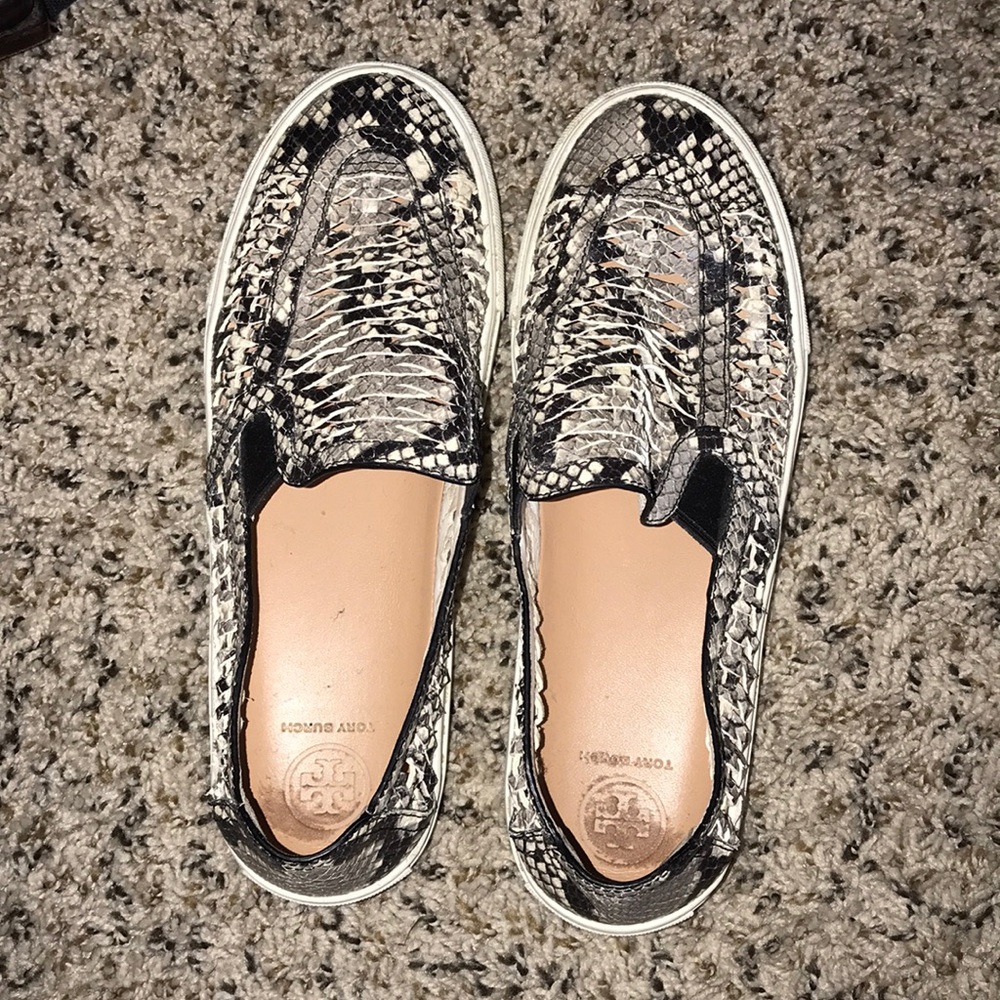 TORY BURCH SNAKE SKIN SNEAKERS